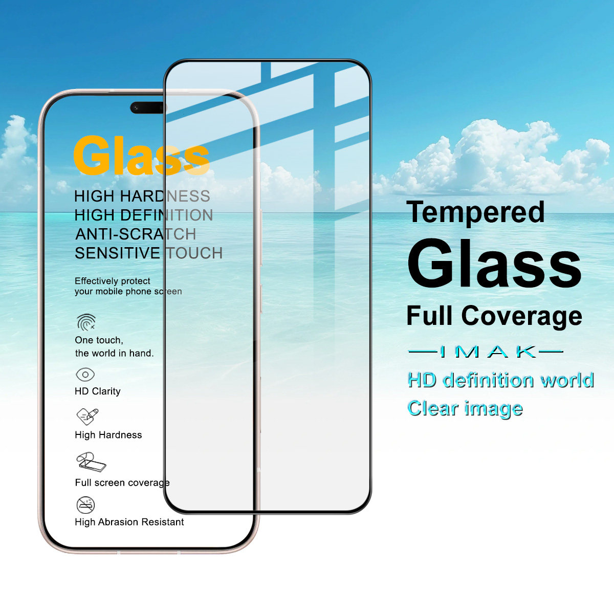 imak适用于荣耀 Honor 600 Lite 5G全屏钢化玻璃膜手机保护膜防摔耐磨屏幕高清防偷窥全屏保护贴膜