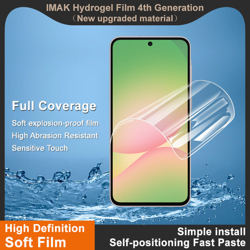imak适用于三星Samsung Galaxy A27 5G水凝膜钢化玻璃膜手机膜高透防偷窥保护膜防窥高清防摔贴膜非全屏