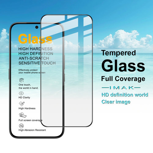 imak适用Tecno CAMON 50全屏钢化玻璃膜硬手机膜钢化高透耐磨保护膜屏幕防摔高清贴膜非全屏