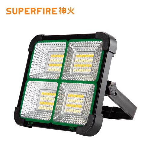 SupFire神火FS30露营投光灯强光探照灯工地充电LED长续航照明灯