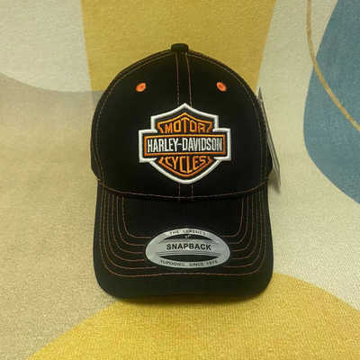 哈雷戴维森摩托车立体男士青年休闲刺绣帽HarleyDavidson棒球帽子