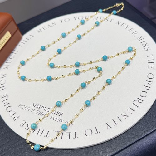 豆豆满天星毛衣链自由配吊坠6-7mm近圆强光微微瑕天然高品质淡水