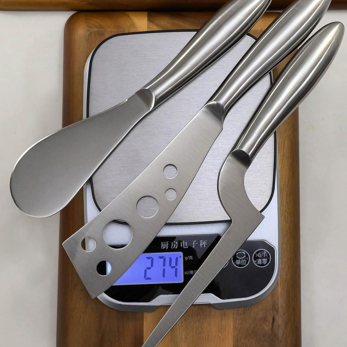 全钢一体不锈钢芝士专业奶酪刀起士刀帕马森CheeseKnife多款荟萃