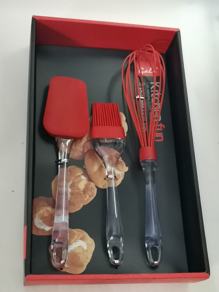 彩盒蛋抽双边刮刀刮刀油刷套装