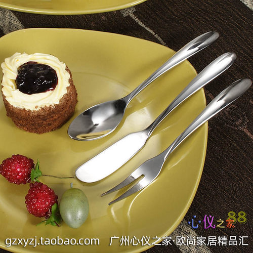 COSTA精美钢餐具茶勺果叉黄油刀