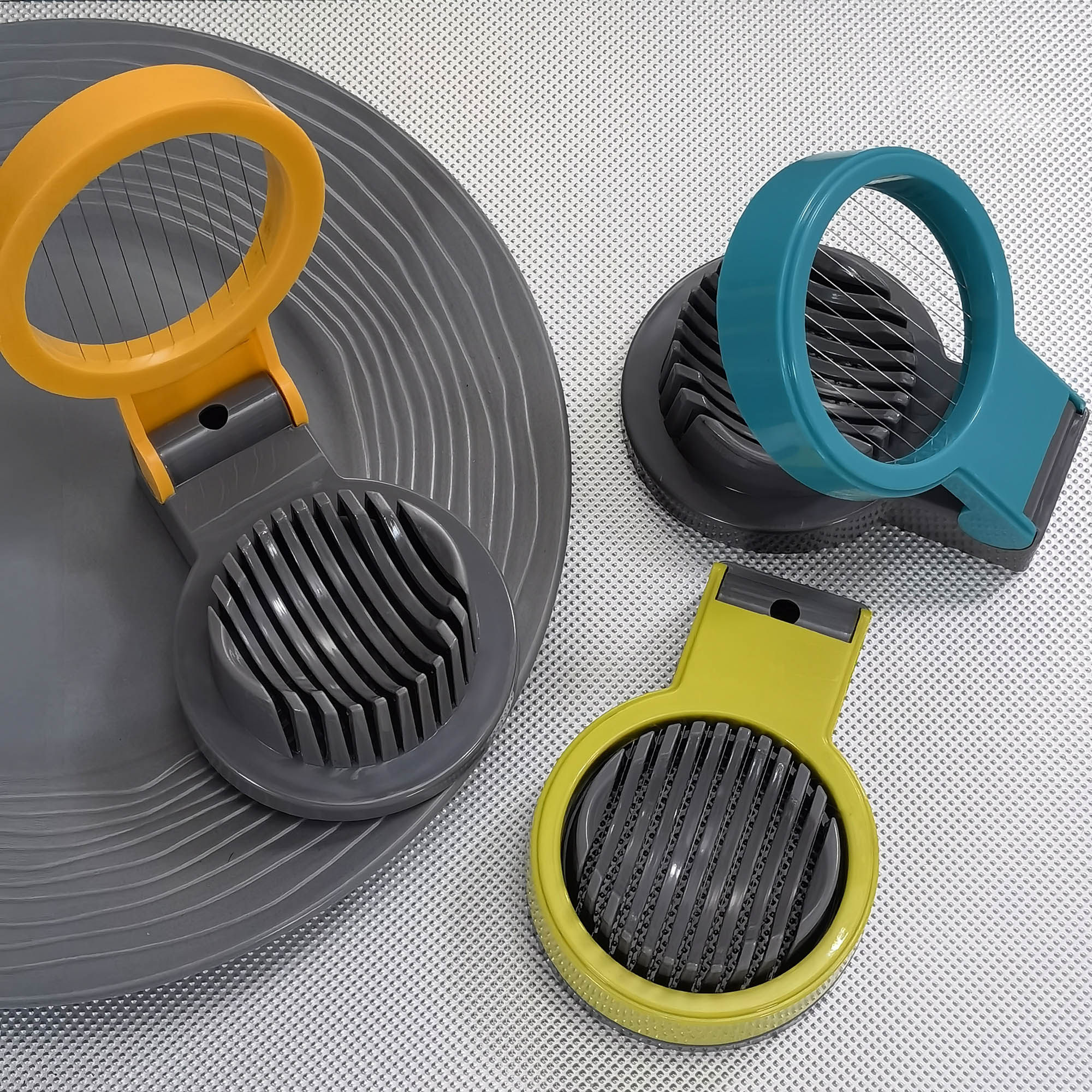 欧洲软水果切片松花蛋片器不锈钢丝切蛋器奇异果香蕉切Egg Cutter