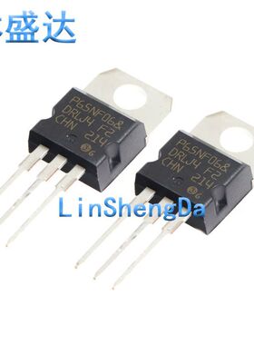 STP65NF06  P65NF06 65NF06 直插TO-220 场效应MOS管 65A60V