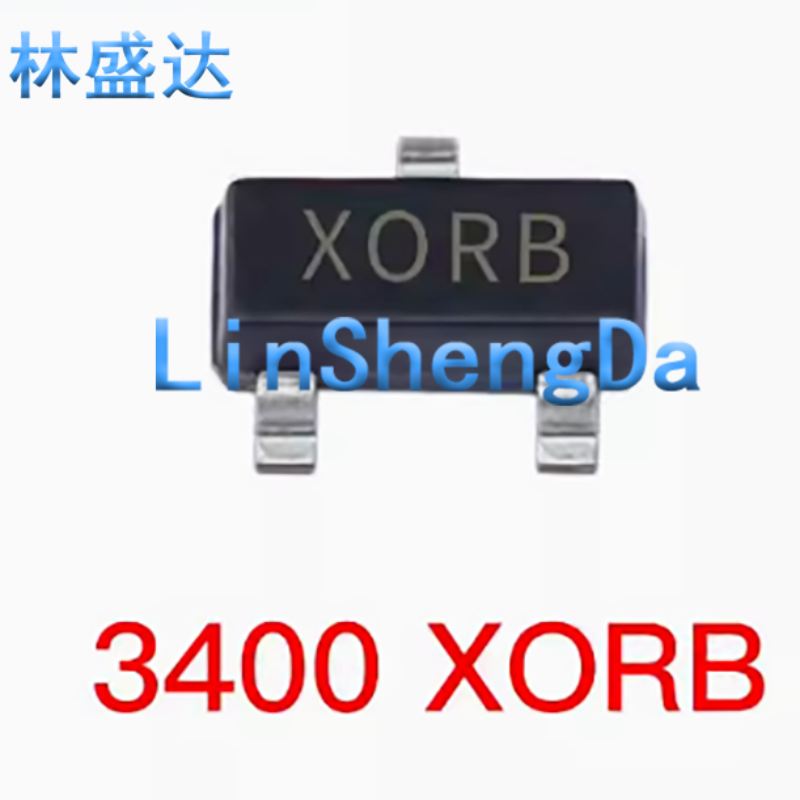AO3400 XORB国产大芯片 SOT-23-3L 5.8A 30V MOS场效应管