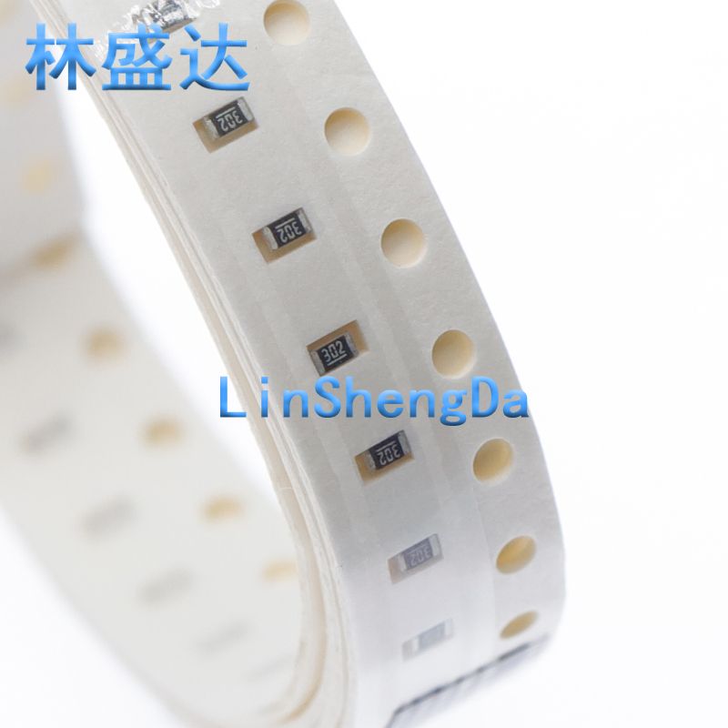 3K R0603 丝印302贴片电阻精度1% RC0603FR-073KL 0603WAF3001T5E