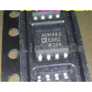 ADM483 ADM483EARZ RS485收发器芯片IC SOP8 全新现货