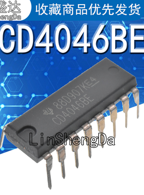 原装正品 CD4046BE 芯片 锁相环 直插 DIP-16 CD4046