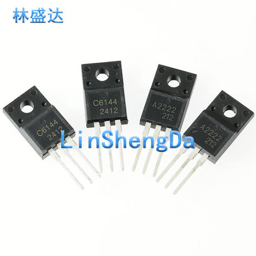 全新 2SA2222 2SC6144 直插三极管 A2222 C6144 打印机主板配对管