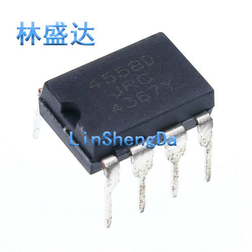 NJM4558D JRC4558D 4558D 直插DIP8 双路运算放大器芯片4558 455b