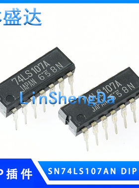 SN74LS107 SN74LS107AN HD74LS107AP 直插DIP-16逻辑-触发器LS107