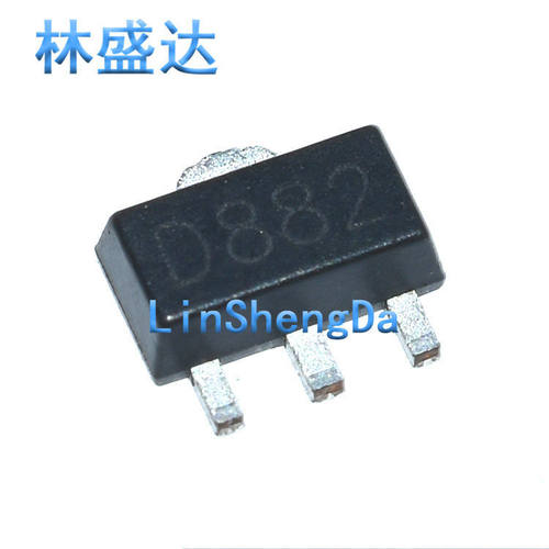 全新现货丝印 B772 D882 2SB772 2SD882 贴片三极管 晶体管 SOT89