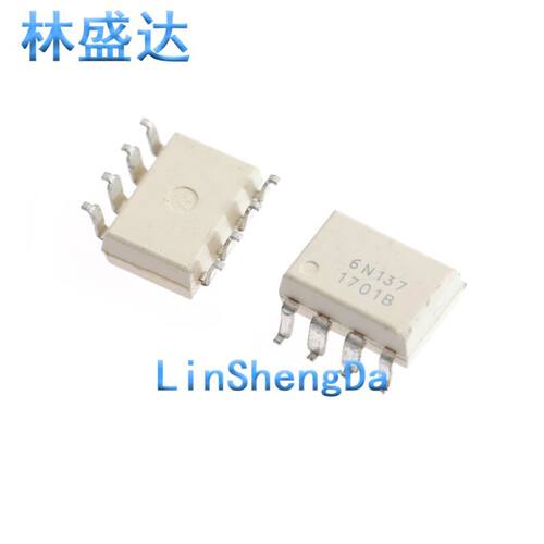 6N137 高速光耦6N136 4N25 4N35光电耦合器 直插DIP 贴片IC芯片