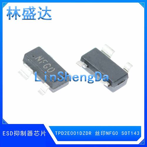 TPD2E001DZDR TPD2E001DZDR TPD2E001 丝印NFG0封装SOT143