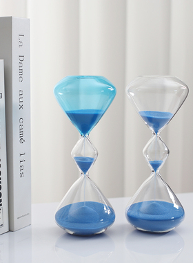北欧现代创意沙漏计时器家居摆件书桌装饰儿童情人节礼品