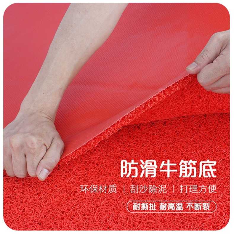 撕不烂牛筋底汽车地胶专用面包车地垫电动脚垫垫子加厚可裁剪丝圈