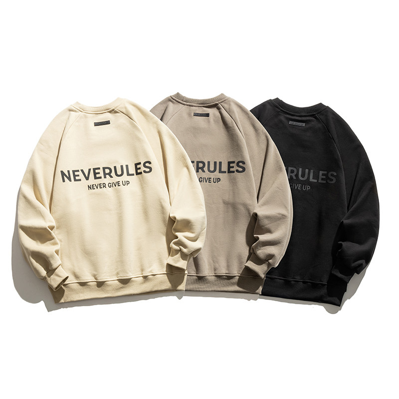 LAZY DAY 오리지널 남성 의류 세트 일본어 프린트 문자 솔리드 컬러 라운드 넥 스웨트 남성용 드로스트링 레깅스