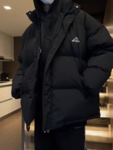 外套男2023秋冬新款棉服四色加厚保暖宽松百搭oversize情侣棉衣女