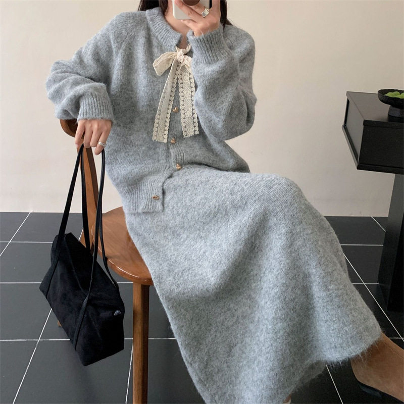 温柔气质套装女秋冬2026年新款系