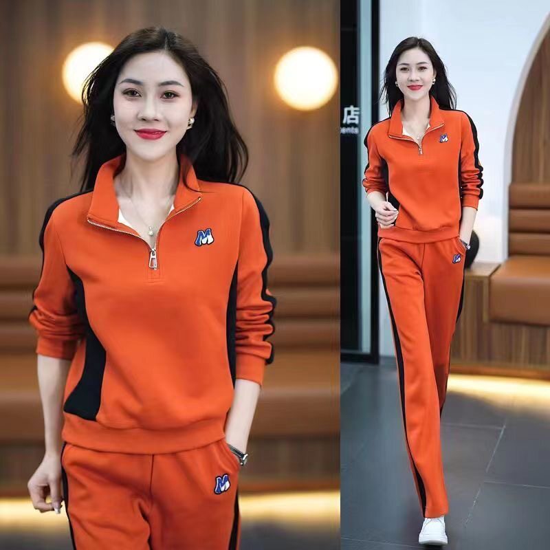运动服套装女春秋装网红新款时尚