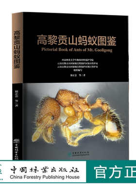 高黎贡山蚂蚁图鉴  徐正会、姜明、杨桂良 1951 蚂蚁书籍 中国林业出版社