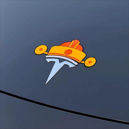 新年圣诞磁吸车标车贴创意财神帽