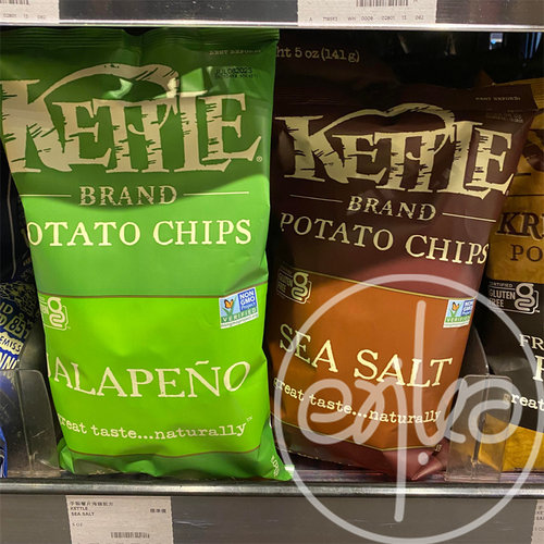 美国Kettle香脆薯片墨西哥海盐