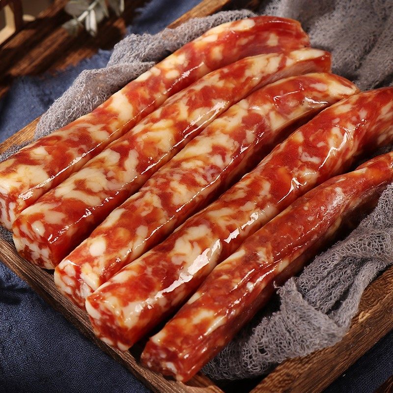 六金岗土猪肉腊肠纯肉肠农家古法制作手工香肠腊肠煲仔饭年货送礼,粮油调味/速食/干货/烘焙,香肠/腊肠/烤肠,淘宝优惠券,粉丝福利购,淘宝优惠卷