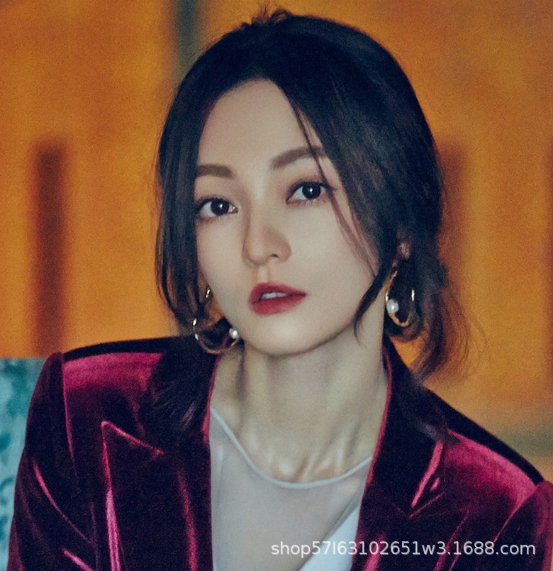 时尚博主黎贝卡张韶涵同款不规则树杈欧美冷淡风个性圆圈耳环耳钉