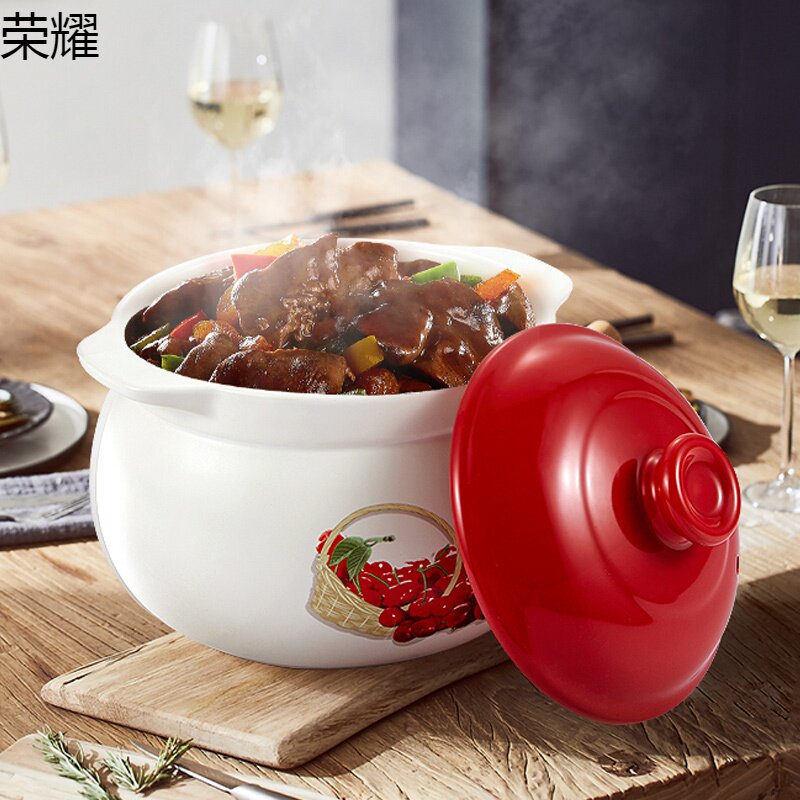 砂锅大容量煲汤锅耐高温陶瓷炖汤沙锅煲瓦煲家用煤气炖锅明火汤锅|ruв категории кухня/посуда, посуда, горшок/горшок/чайник, запеканка/каменный плита - от Buy2taobao.com для оказания профессиональной услуги покупки агента Taobao