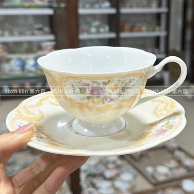 第六窑咖啡杯厂家直销正品骨瓷