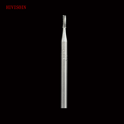 美国进口高速钨钢车针HP低速钨钢车针圆柱裂沟型 牙花针钢针6支