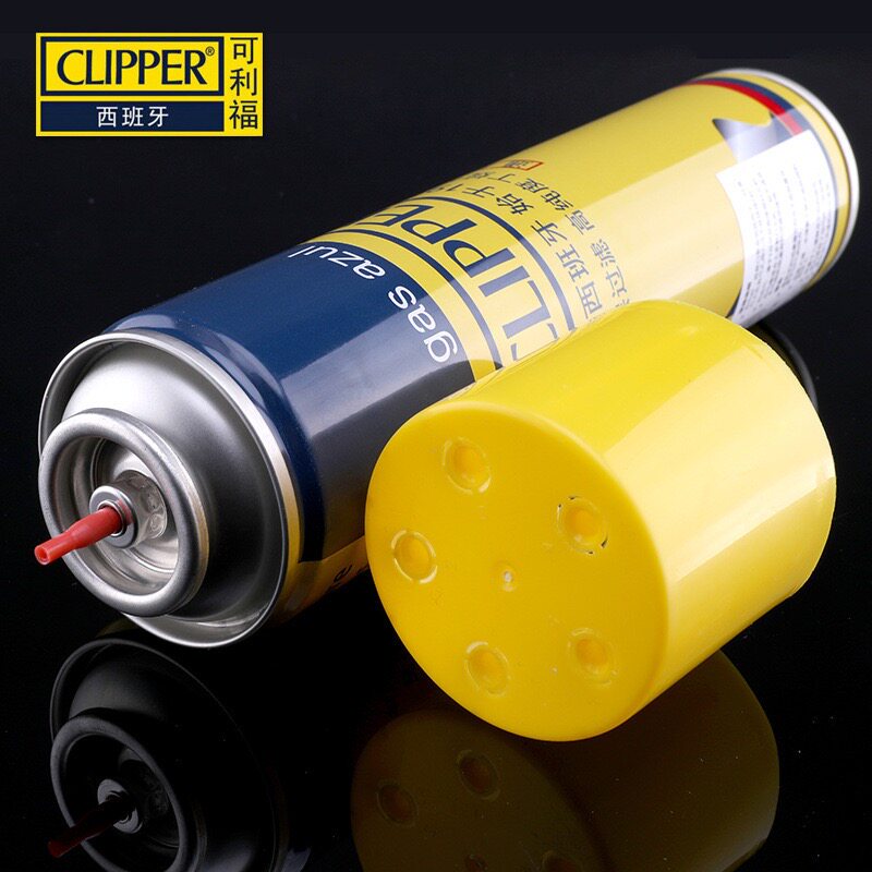 西班牙clipper可利福火机充气瓶充气液气罐气体专用气打火丁烷