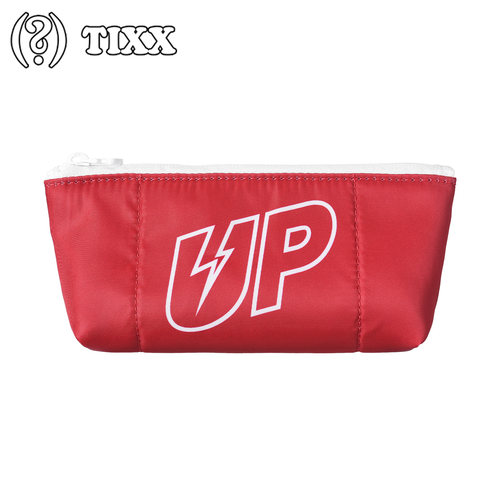 TIXX高颜值logo纯色休闲笔袋