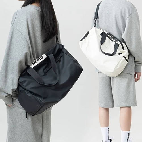 健身包女游泳包干湿分离训练包