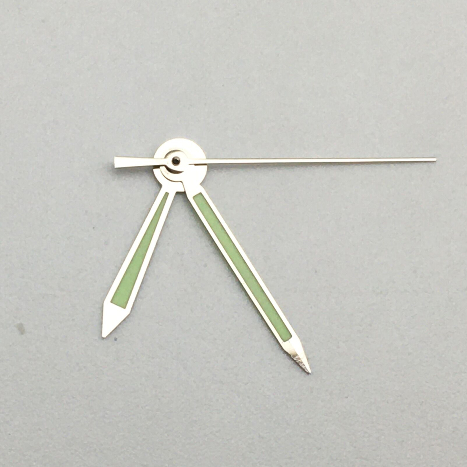 配件手表表针配件适用于2836 2824机芯绿色夜光指针