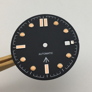 配件31.1mm盘代用精工改装表盘字面适配2813 2824机芯 EB3