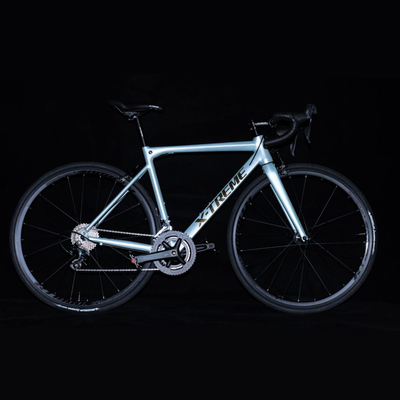 新款铝架碳叉公路车男女成人通勤