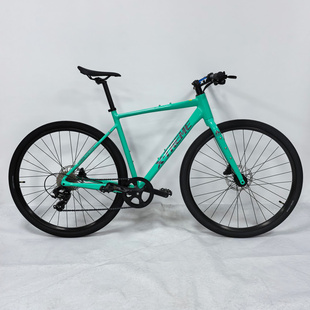 美涵达P8砾石公路自行车单盘8速油碟桶轴瓜车通勤长途骑行旅行
