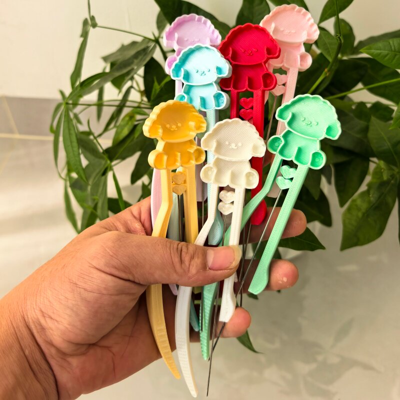 豆帮手 拼豆笔 豆针笔长镊子夹子工具猫抓铲拼豆辅助工具豆铲泰迪