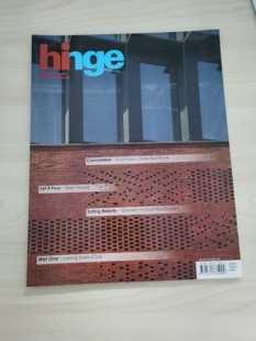 饰建筑景观设计期刊 修装 2019年20年HINGE杂志室内外装 桥梁景观园林规划公园社区街道楼道庭院泳池房间构造艺术香港杂志 单期刊