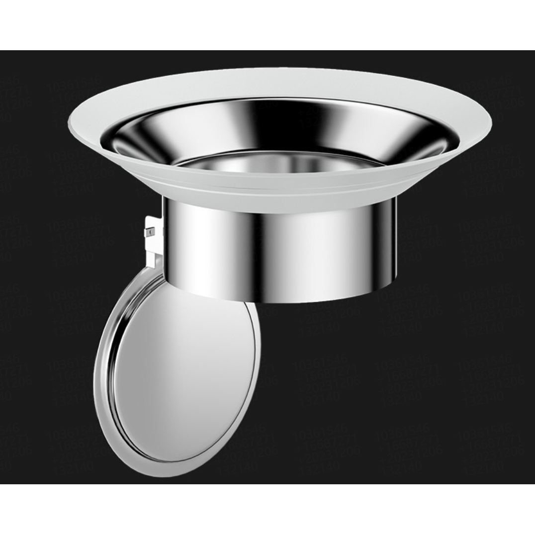 厕所防臭堵臭器蹲坑便池挡板不锈钢蹲便器盖堵洞塞子坐便除臭神器