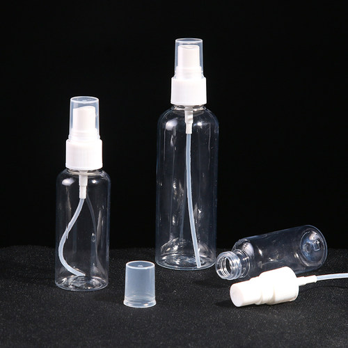 旅行便携式透明小喷瓶香水塑料分装瓶空瓶创意化妆品按压细雾瓶子