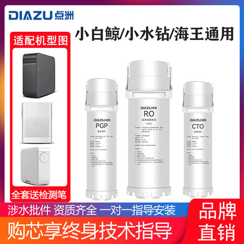 适配沁园净水器提拉式滤芯