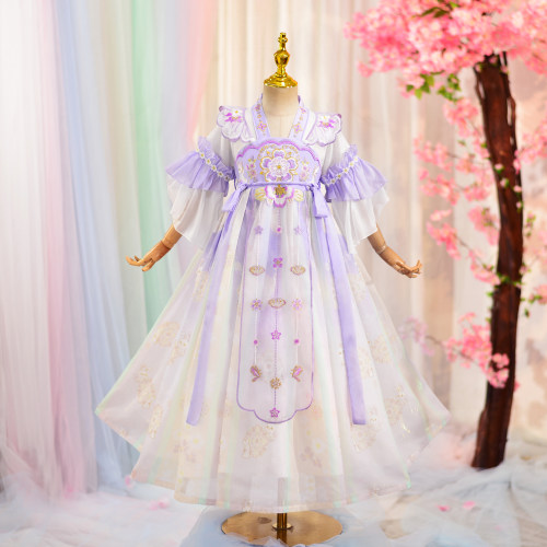 古风裙子国风儿童古装汉服女童