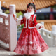 新年衣服喜庆旗袍 女宝儿童过年服冬季 拜年服女童汉服冬装 2026新款