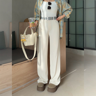 阔腿裤 胖mm显瘦窄版 西服长裤 200斤大码 _0621 女装 2026春上新